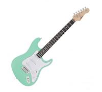 Electric Guitar Complete Pack with 15W Amp & Accessories LA Series by Gear4music, Seafoam Green