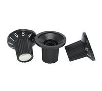 Electric Guitar Control Knobs,Catter to Guitar-Lovers,Easy to Install and Use,Decorate Your Guitar With Printed Numbers, High Quality Plastic Material, Replace Old Control Knob,