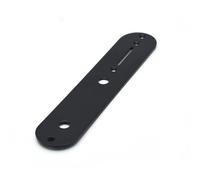 Electric Guitar Control Plate, Stylish Vintage Replacement Electric Guitar Control Plate Compatible with TL Style (Black)
