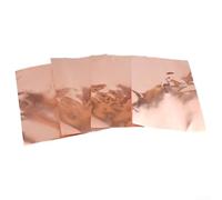 Electric Guitar Copper Shielding Tape 4 Pieces 12x8 Inch Foil Sheets To Reduce Hum And Interference From For Emi Rfi With Cold Heat Preservation Features For Bass Mobile Phone Computer Pdp Lcd Monitor