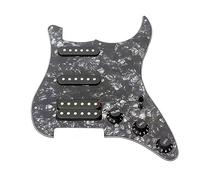 Electric Guitar Double Single Double Panel Pickup HSH SSH Single Single Double Electric Guitar Pickup Accessories (Color : Bk)