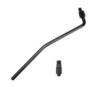Electric Guitar Double Tremolo Arm Coupling Kits, Black | Vibrato Rocker with Tremolo Arm Socket for Electric Guitar Tremolo Bridge, Whammy Jacks Set