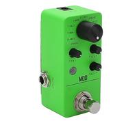 Electric Guitar Effect Pedal, 11 Types Classic Effects 1/4in Mono Audio Interface Mini Modulation Pedal Device for Music Lovers