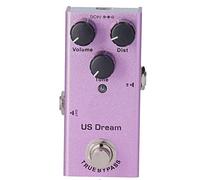 ELECTRIC GUITAR EFFECT PEDAL US DREAM DISTORTION HIGH GAIN TONES TRUE BYPASS PURPLE DC 9V JDF 4 FOR ROCK STARS