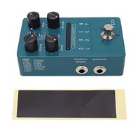 Electric Guitar Effect Pedal with TAP Button, Phrase Loop and Drum Machine, Metal Shell Dark Green - 121 Rhythm Types, 3 Working Modes, Durable Design for Performances