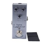 Electric Guitar Effects Pedal, Sound Beautify Mini Portable Single Type, Metal Material, Enhance Tone, Adjustable Sound, Durable and Easy to Use - Wide Application for Various (AN-06 Gray)