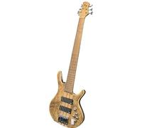 Electric Guitar Five String Electric Bass Tree Burl Solid Wood Single Board Amplification Circuit Neck Sandwich Body