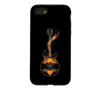 Electric Guitar Galaxy Stars Night Sky Guitarist Gift Case for iPhone SE (2020) / 7/8