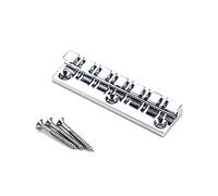 Electric Guitar Hardtail Bridge 12 Strings Metal Brass Fixed Harp Bridge Musical Instrument Accessories Electric Parts