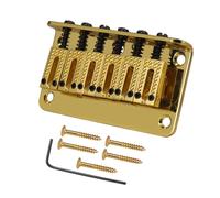 Electric Guitar Hardtail Fixed Bridge With Screws Top Loading Saddles Tailpiece Guitar Accessories