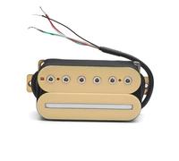 Electric Guitar Humbucker Blade/Hex Screw Adjusting Dual Coil Guitar Pickup With 4 Conduct Cable/Coil Splitting(Bridge D)