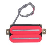 Electric Guitar Humbucker Pickup High Output Dual Hot Rail Dual Coil Pickup for ST SQ Electric Guitars Red Metal Magnet