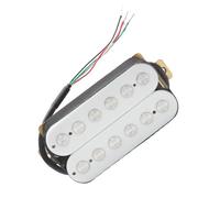 Electric Guitar Humbucker White Pickup With 4 Conduct Cable Coil Splitting Pickup Parts Pickups Set(Bridge)