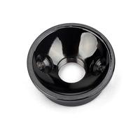 Electric Guitar Jack Plate Black Metal Gt151 Tl Guitar | 2 Screws Included, Fits Metric Threaded 6.35mm Standard Sockets, 7/8 Inch 22mm Hole