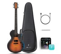 Electric Guitar Jack Signature Sonic JT Smart Electric Carbon Fiber Guitarra with 15W Wireless Speaker, All-in-One Portable Rig for StreetElectric Guitar Jack Signature Performers & Home Studios