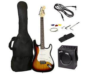 Electric Guitar Kit with Amp, Bag, Whammy, Strap, Lead, Spare Strings