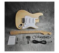 Electric Guitar Kits DIY Electric Guitar Kit Basswood Body Maple Neck Fingerboard 21 Fret For Guitar Lovers