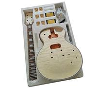 Electric Guitar Kits DIY Electric Guitar Kit Mahogany Okoume Body Rosewood Fingerboard Electric Guitar Assembly Kit
