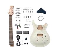 Electric Guitar Kits DIY Electric Guitar Mahogany Body And Neck Rosewood Fingerboard Build Your Own Electric Guitar