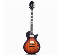 Electric Guitar Kits Flat Jazz Electric Guitar(Brown)