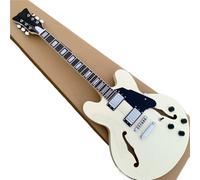 Electric Guitar Kits Handmade Semi Hollow Jazz Electric Guitar