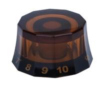 Electric Guitar Knobs Vintage Style Electric Speed Control Knob Parts | Dodecagon Design Vintage Turning Knobs for LP SG Style Electric Bass String Instruments Replacement Parts