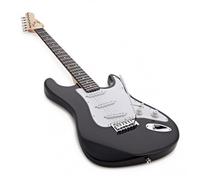 Electric Guitar LA by Gear4music Starter Pack Black