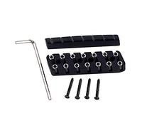 Electric Guitar Lock Nut Metal Bone Guitar String Locking Nut 6-String 7-String 8-String Headless Piano Pillow Set