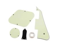 Electric Guitar LP Pickguard Kit Circuit Chamber Cover Converter Indicator Metal Bracket Mounting Screws And Accessories(Type 3)