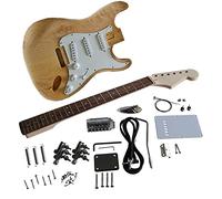Electric Guitar Making Material Accessorie Maple Veneer Hard Maple Neck DIY Guitar Kit professional Electric Guitar Kits (Color : 01)