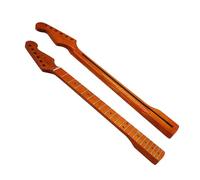 Electric Guitar Neck 21 Fret Brown Glossy Maple Neck Suitable For ST Guitar Modification DIY Accessories