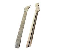 Electric Guitar Neck 21 Fret Maple Guitar Neck With High Gloss Finish And Dual Action Truss Rod
