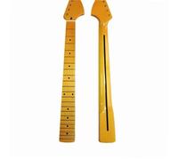 Electric Guitar Neck 21 Frets 22 Frets Big Headstock Maple Neck Fretboard Inlay Dots Glossy Paint Guitar Accessories Parts(21 Frets)