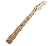 Electric Guitar Neck 22 Fret 25.5" Maple Fingerboard Star Inlay Replacement Parts