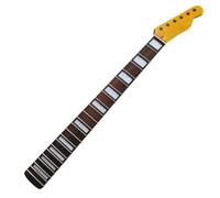 Electric Guitar Neck 22 Fret 25.5inch Maple Rosewood Fingerboard Block inlay
