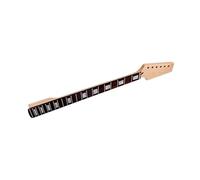 Electric Guitar Neck 22 Fret Unfinished Half Paddle Headstock Guitar Accessories