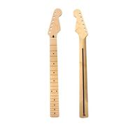 Electric Guitar Neck 22nd Fret Maple Fretboard Neck Head For ST Strat With Back Centerline