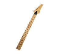 Electric Guitar Neck 24 Frets Glossy Paint Maple Neck Scallop Fingerboard Inlay Dots Electric Guitar Accessories