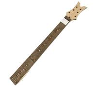 Electric Guitar Neck 24 Frets Maple Rosewood DIY Part Unfinished