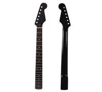 Electric Guitar Neck 6 String 22 Fret Maple Handle Rosewood Fingerboard Black Glossy Neck Suitable For ST Guitar