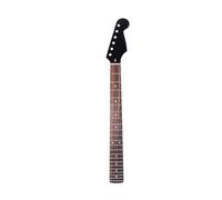 Electric Guitar Neck Black 22 Grade Rose Wood Fingerboard For St Type Maple Handle