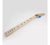 Electric Guitar Neck for Ibanez 7V Guitar Maple Neck 24 Fret Pyramid Inlays with Logo for Guitar Replacement Parts
