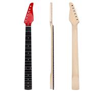 Electric Guitar Neck For ST Guitars Replacement Bolt-on C Shape Canada Maplewood (22 Fret Red Maple)
