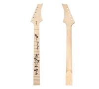 Electric Guitar Neck For ST Guitars Replacement Bolt-on C Shape Canada Maplewood (24 Fret Flowers Maple)