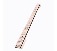 Electric Guitar Neck, Headless Design, Maple Fingerboard Headless 25 Fret Fingerboard for 6 Strings Guitar