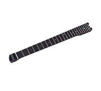Electric Guitar Neck Headless Guitar Part 24 Frets Black 5.6cm Width Good Handicraft For 6 String Travel Guitars