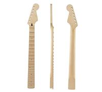 Electric Guitar Neck Replacement 22 Fret Full Fan Shaped ST Electric Guitar Maple Neck With Wavy Fretboard
