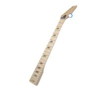 Electric Guitar Neck Replacement 24 Frets Electric Guitar Neck Maple 10mm Peg Holes DIY Assembly Experience