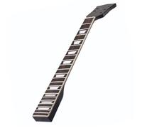 Electric Guitar Neck Replacement DIY Glossy Electric Guitar Neck With 6 Strings And 22 Frets Made Of Maple Rose Wood