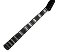 Electric Guitar Neck Reverse Head Electric Guitar Maple Neck 22 Fret Rosewood Fretboard Block Inlay DIY Part